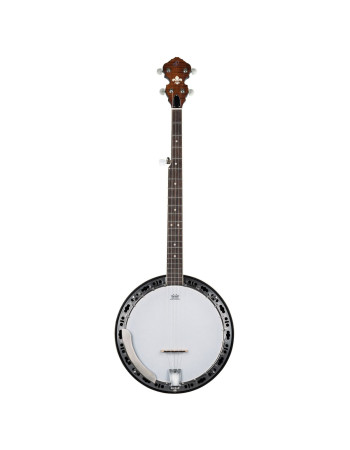Ortega OBJ300-WB Americana Series Banjo 5 String - Open Back / Mahogany Satin Whiskey Burst