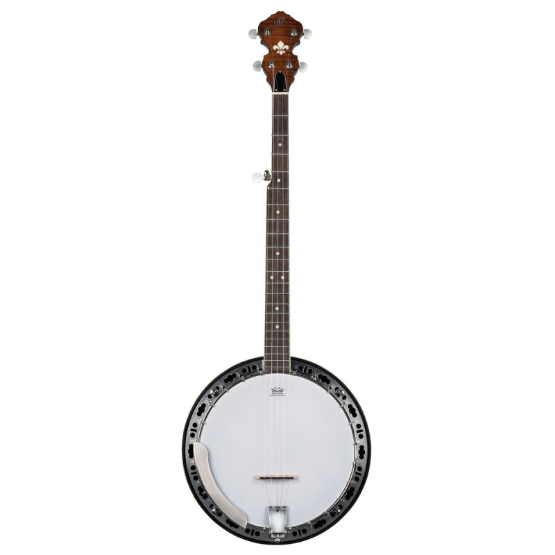 Ortega OBJ300-WB Americana Series Banjo 5 String - Open Back / Mahogany Satin Whiskey Burst
