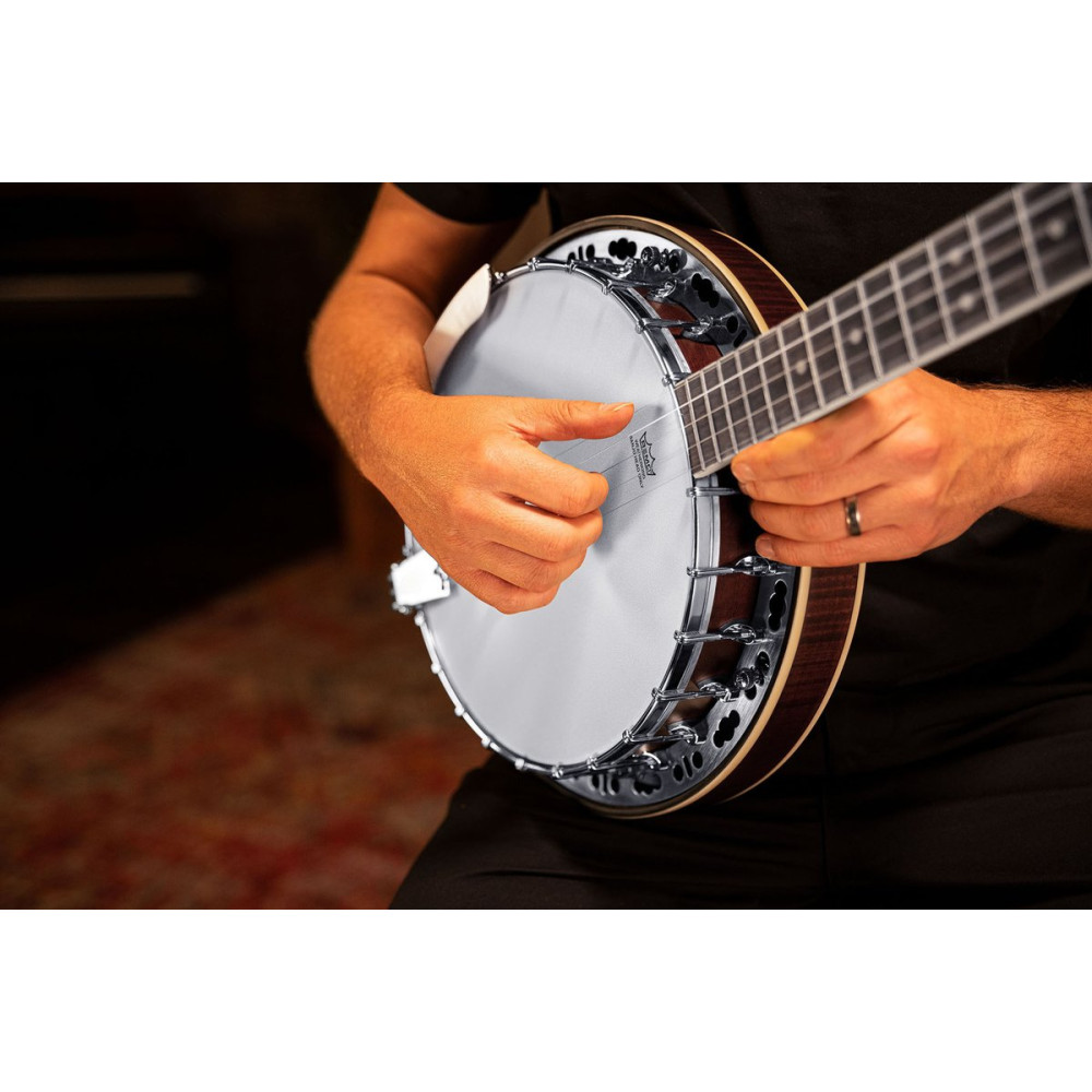 Ortega OBJ300-WB Americana Series Banjo 5 String - Open Back / Mahogany Satin Whiskey Burst
