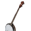 Ortega OBJ300-WB Americana Series Banjo 5 String - Open Back / Mahogany Satin Whiskey Burst