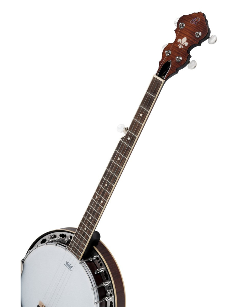 Ortega OBJ300-WB Americana Series Banjo 5 String - Open Back / Mahogany Satin Whiskey Burst