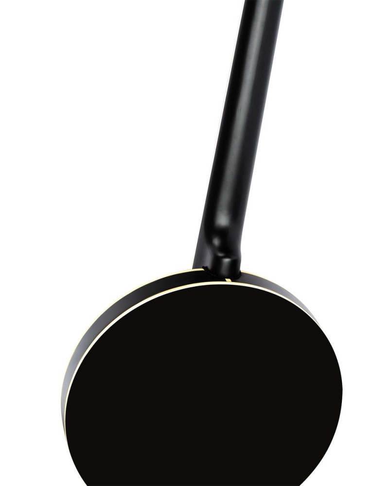 Ortega OBJ350/6-SBK Raven Series Banjo 6 String - Mahogany Black + Bag