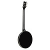 Ortega OBJ350/6-SBK Raven Series Banjo 6 String - Mahogany Black + Bag