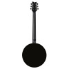 Ortega OBJ350/6-SBK Raven Series Banjo 6 String - Mahogany Black + Bag