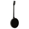 Ortega OBJ350/6-SBK Raven Series Banjo 6 String - Mahogany Black + Bag