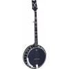 Ortega OBJ450-SBK Raven Series Banjo 5 String - Mahogany Black + Bag