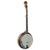 Ortega OBJ550W-SNT Falcon Series Banjo 5 String - Burl Walnut Natural + Bag