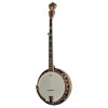 Ortega OBJ550W-SNT Falcon Series Banjo 5 String - Burl Walnut Natural + Bag