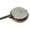Ortega OBJ550W-SNT Falcon Series Banjo 5 String - Burl Walnut Natural + Bag