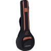 Ortega OBJ650-SBK Raven Series Banjo 5 String - Mahogany Black + Bag