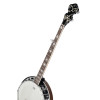 Ortega OBJ750-MA Falcon Series Banjo 5 String - Flamed Maple Natural + Bag