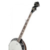 Ortega OBJ750-MA Falcon Series Banjo 5 String - Flamed Maple Natural + Bag