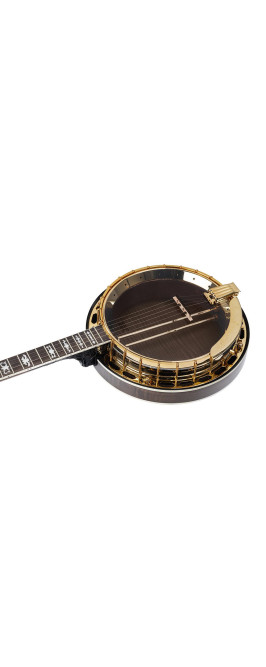 Ortega OBJ850-MA Falcon Series Banjo 5 String - Flamed Maple Natural + Bag