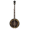 Ortega OBJ850-MA Falcon Series Banjo 5 String - Flamed Maple Natural + Bag