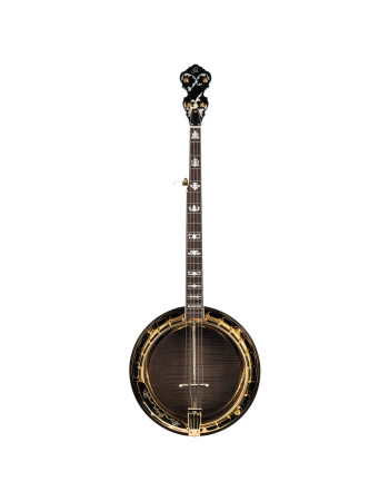 Ortega OBJ850-MA Falcon Series Banjo 5 String - Flamed Maple Natural + Bag