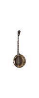 Ortega OBJ850-MA Falcon Series Banjo 5 String - Flamed Maple Natural + Bag