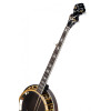 Ortega OBJ850-MA Falcon Series Banjo 5 String - Flamed Maple Natural + Bag