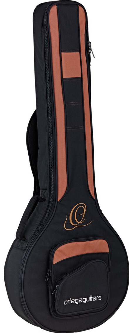 Ortega OBJ850-MA Falcon Series Banjo 5 String - Flamed Maple Natural + Bag
