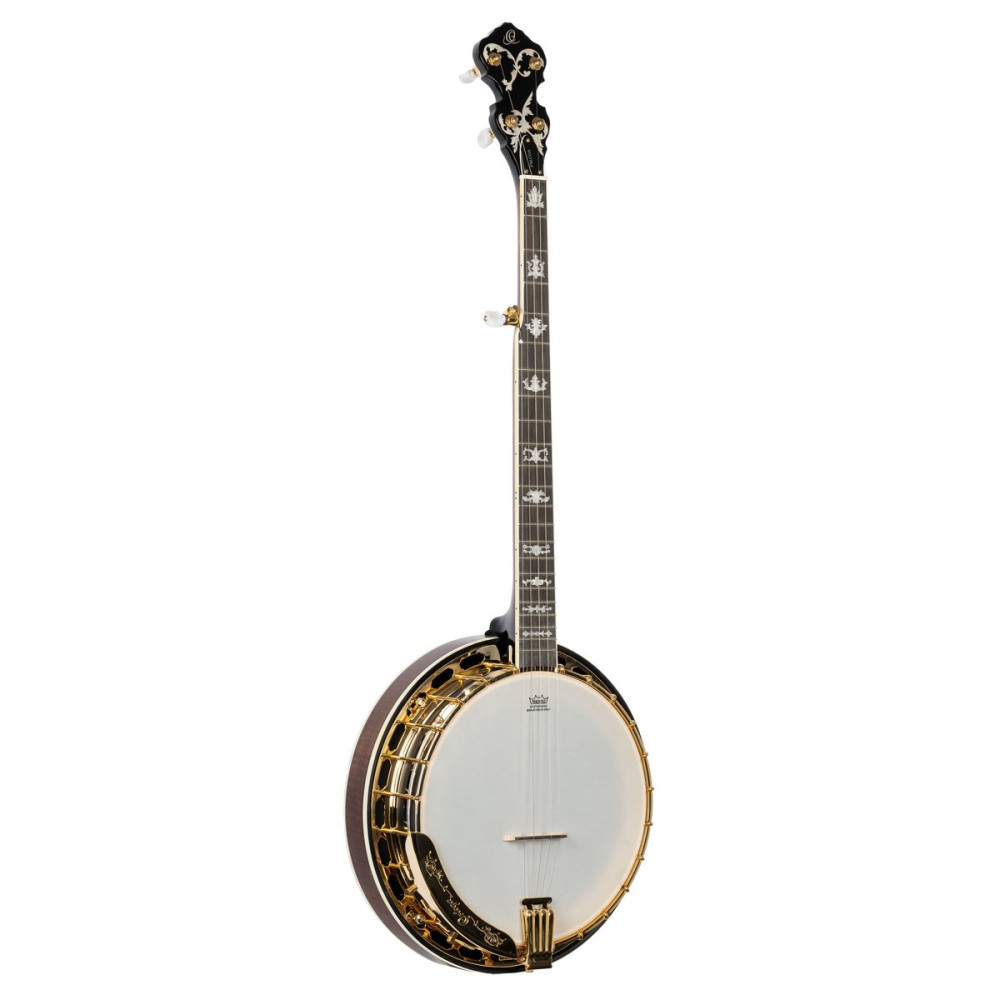 Ortega OBJ950-FMA Falcon Series Banjo 5 String - Flamed Maple Natural + Bag