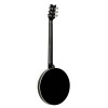 Ortega OBJE350/6-SBK Raven Series Banjo 6 String - Mahogany Black + Bag