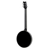 Ortega OBJE356-SBK-L Raven Series Banjo 6 String Lefty - Mahogany Black + Bag