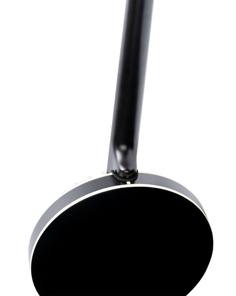 Ortega OBJE356-SBK-L Raven Series Banjo 6 String Lefty - Mahogany Black + Bag