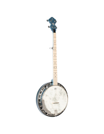 Ortega OBJE400TBL Falcon Series Banjo 5 String - Maple Blue + Bag