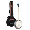 Ortega OBJE400TBL Falcon Series Banjo 5 String - Maple Blue + Bag