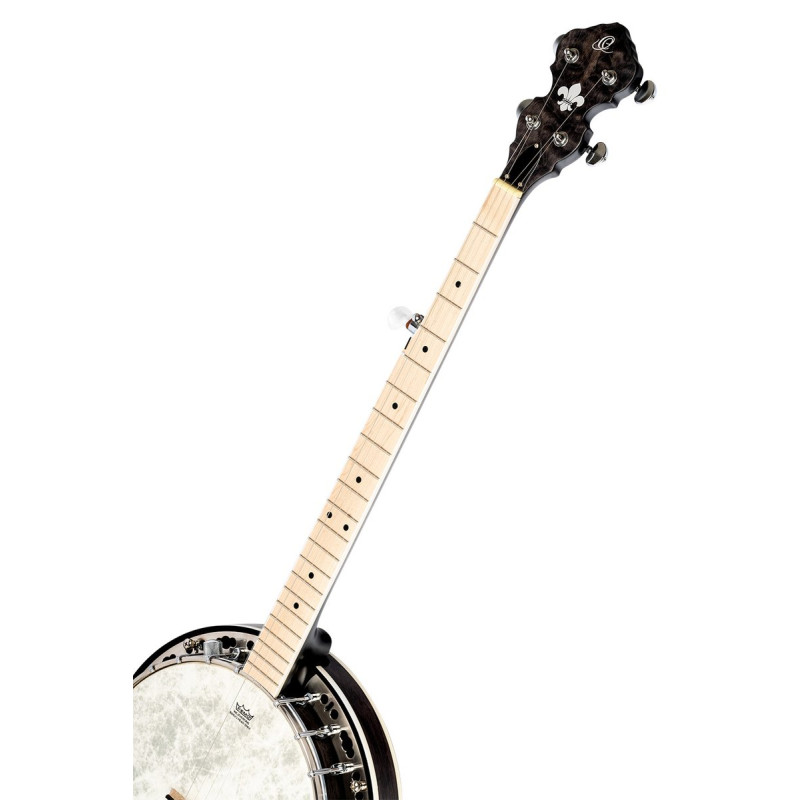 Ortega OBJE400TCO Falcon Series Banjo 5 String - Maple Charcoal + Bag