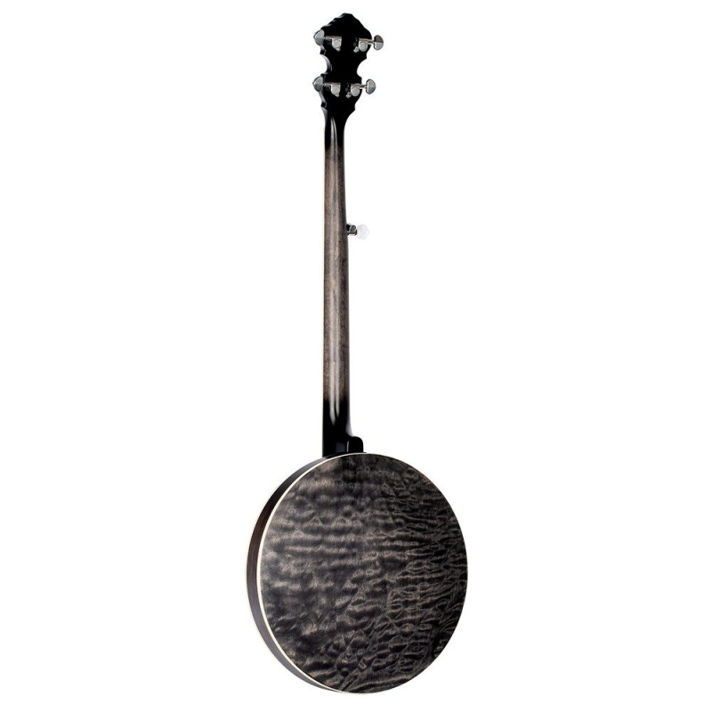 Ortega OBJE400TCO Falcon Series Banjo 5 String - Maple Charcoal + Bag