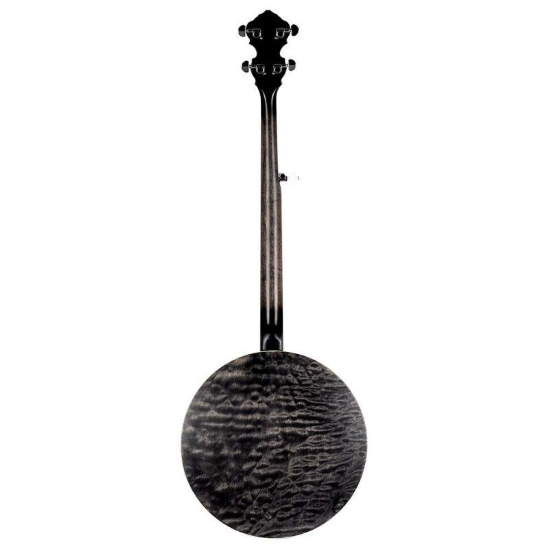 Ortega OBJE400TCO Falcon Series Banjo 5 String - Maple Charcoal + Bag