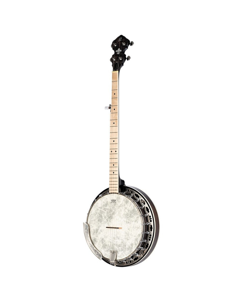Ortega OBJE400TCO Falcon Series Banjo 5 String - Maple Charcoal + Bag