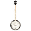 Ortega OBJE400TCO Falcon Series Banjo 5 String - Maple Charcoal + Bag
