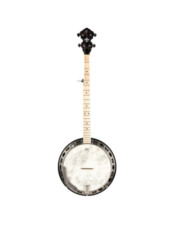 Ortega OBJE400TCO Falcon Series Banjo 5 String - Maple Charcoal + Bag