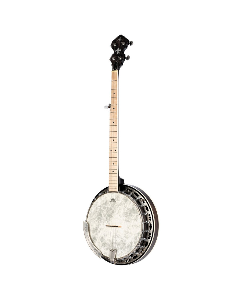 Ortega OBJE400TCO Falcon Series Banjo 5 String - Maple Charcoal + Bag