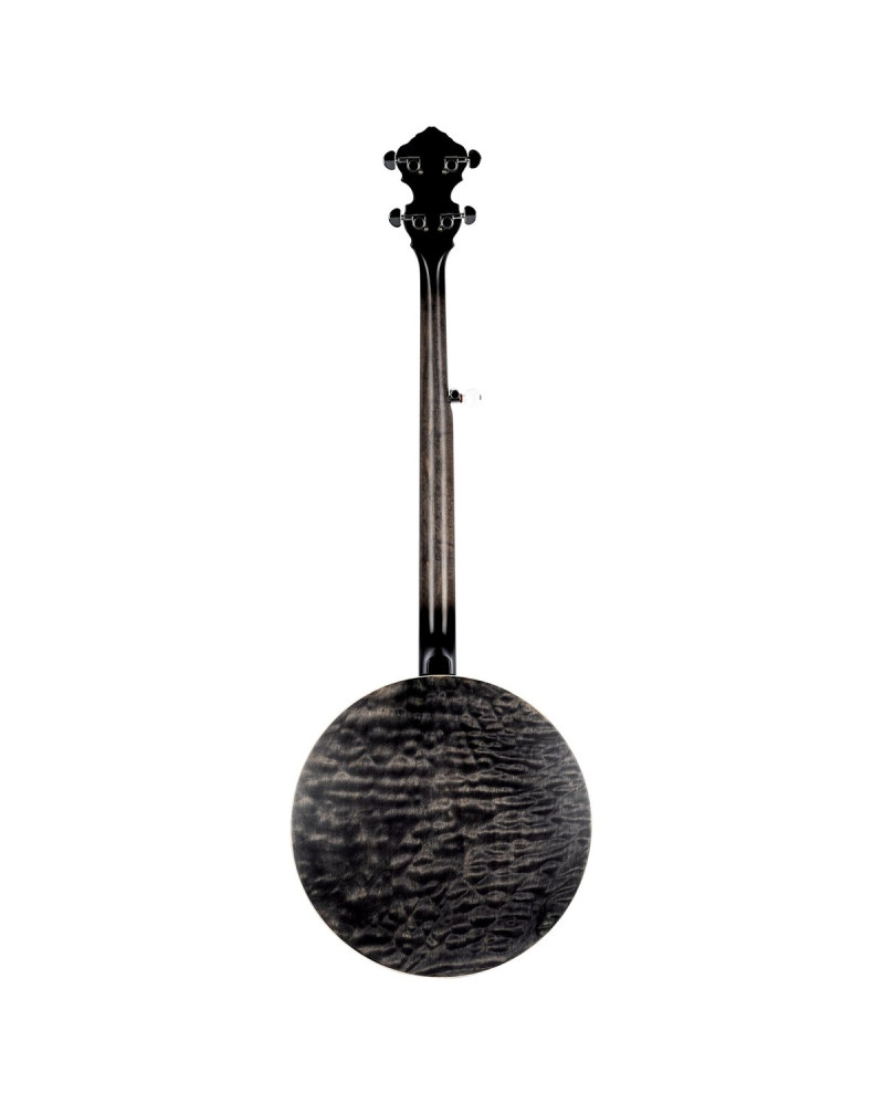 Ortega OBJE400TCO Falcon Series Banjo 5 String - Maple Charcoal + Bag