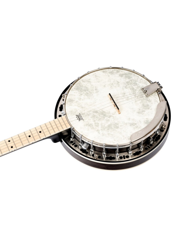 Ortega OBJE400TCO Falcon Series Banjo 5 String - Maple Charcoal + Bag