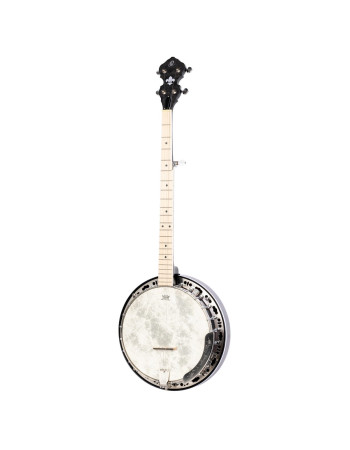 Ortega OBJE400TCO-L Falcon Series Banjo 5 String Lefty - Maple Charcoal + Bag