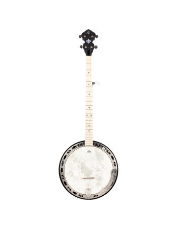 Ortega OBJE400TCO-L Falcon Series Banjo 5 String Lefty - Maple Charcoal + Bag