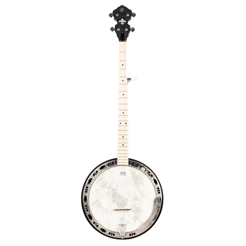 Ortega OBJE400TCO-L Falcon Series Banjo 5 String Lefty - Maple Charcoal + Bag