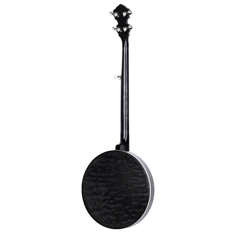 Ortega OBJE400TCO-L Falcon Series Banjo 5 String Lefty - Maple Charcoal + Bag