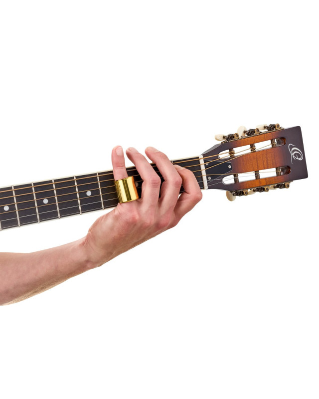 Ortega OBN30BRA Solid Brass Slide - 30mm