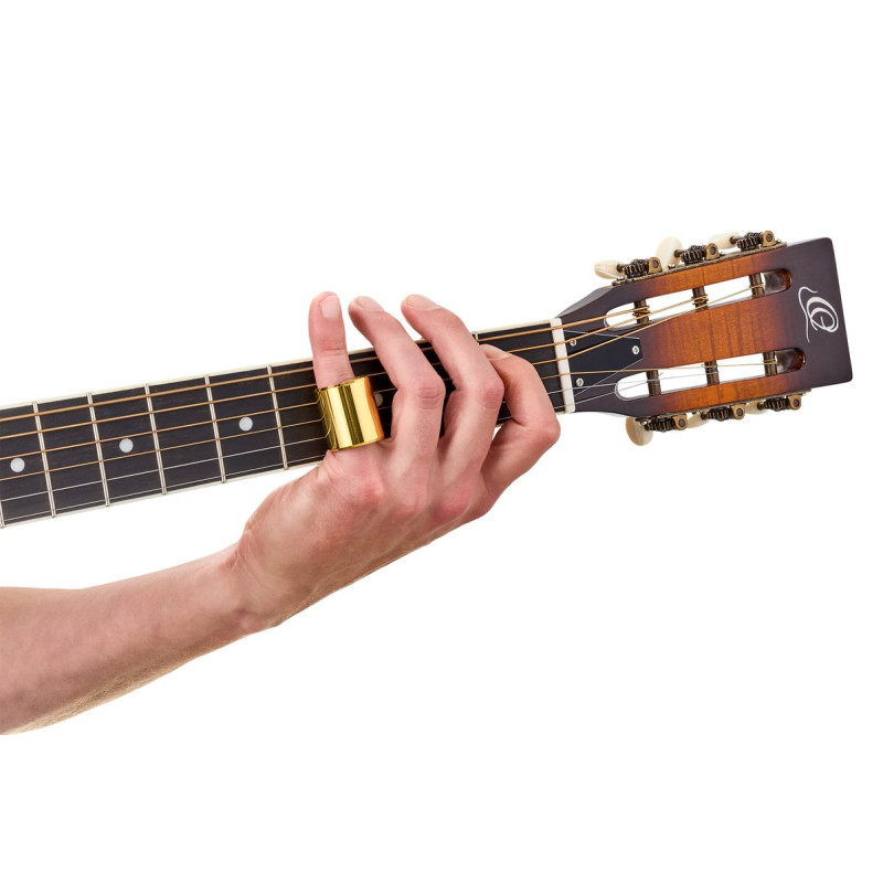 Ortega OBN30BRA Solid Brass Slide - 30mm
