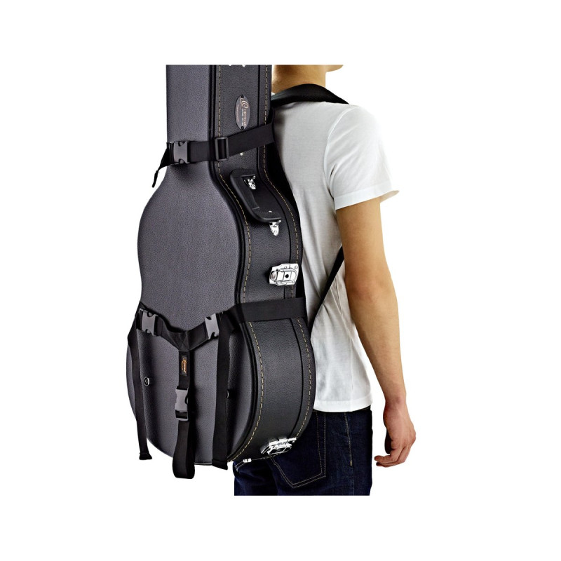 Ortega OBPS-DLX DeLuxe Back Pack Strap - Black