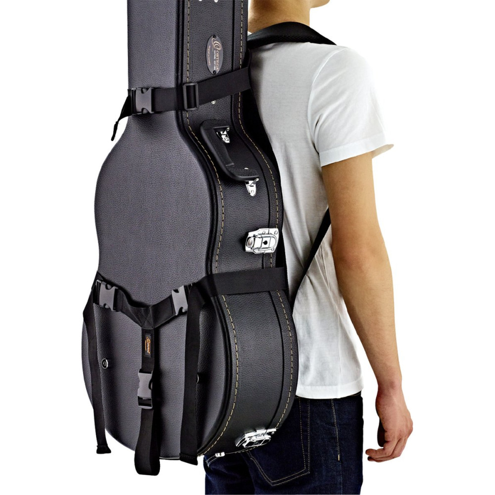 Ortega OBPS-DLX DeLuxe Back Pack Strap - Black