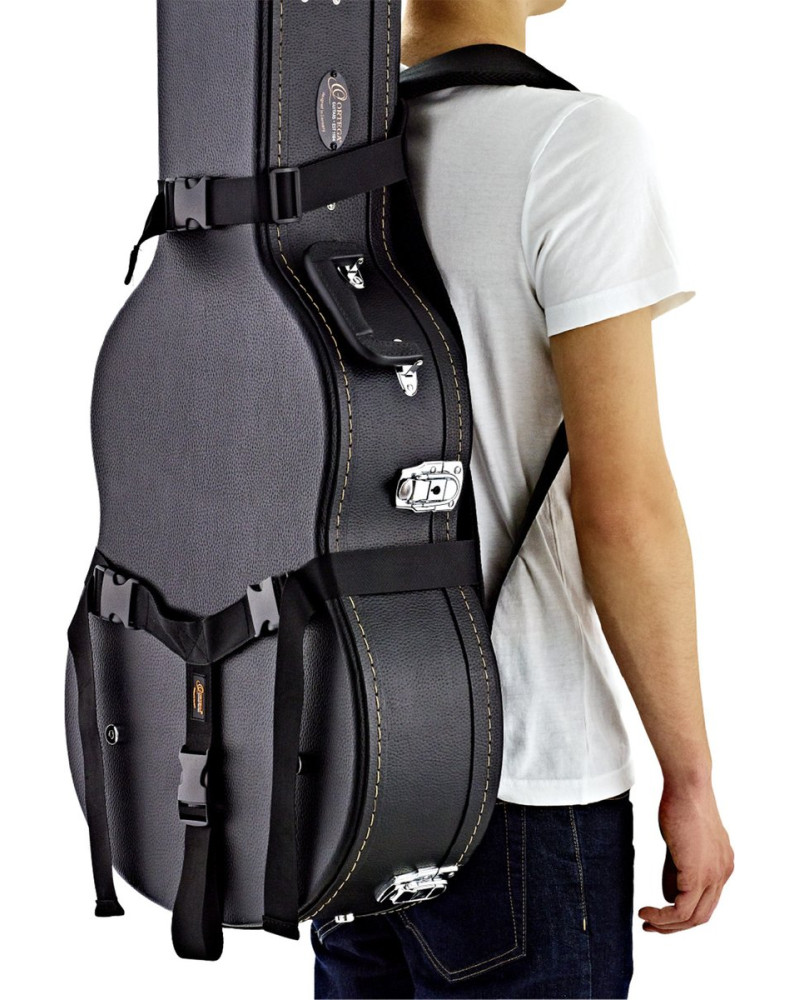 Ortega OBPS-DLX DeLuxe Back Pack Strap - Black