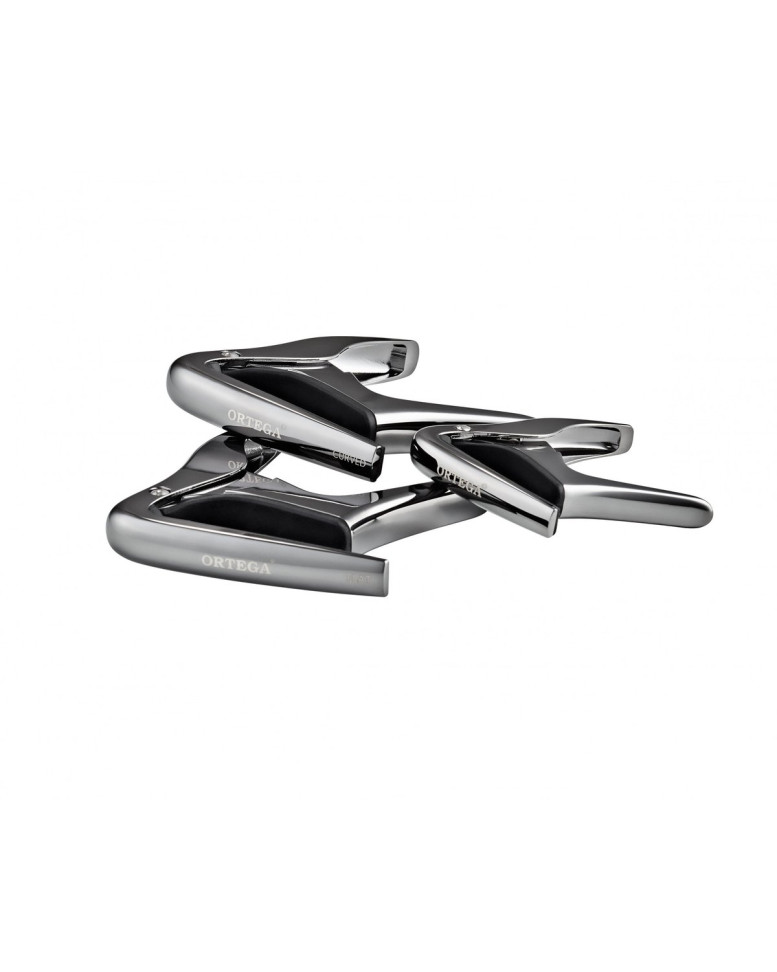 Ortega OCAPO-BCR Flat Guitar Capo - Black Chrome