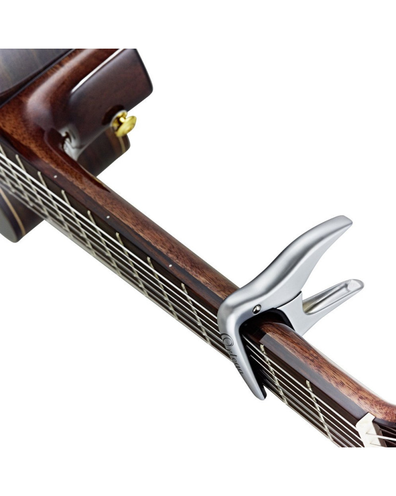 Ortega OCAPO-CR Flat Guitar Capo - Chrome