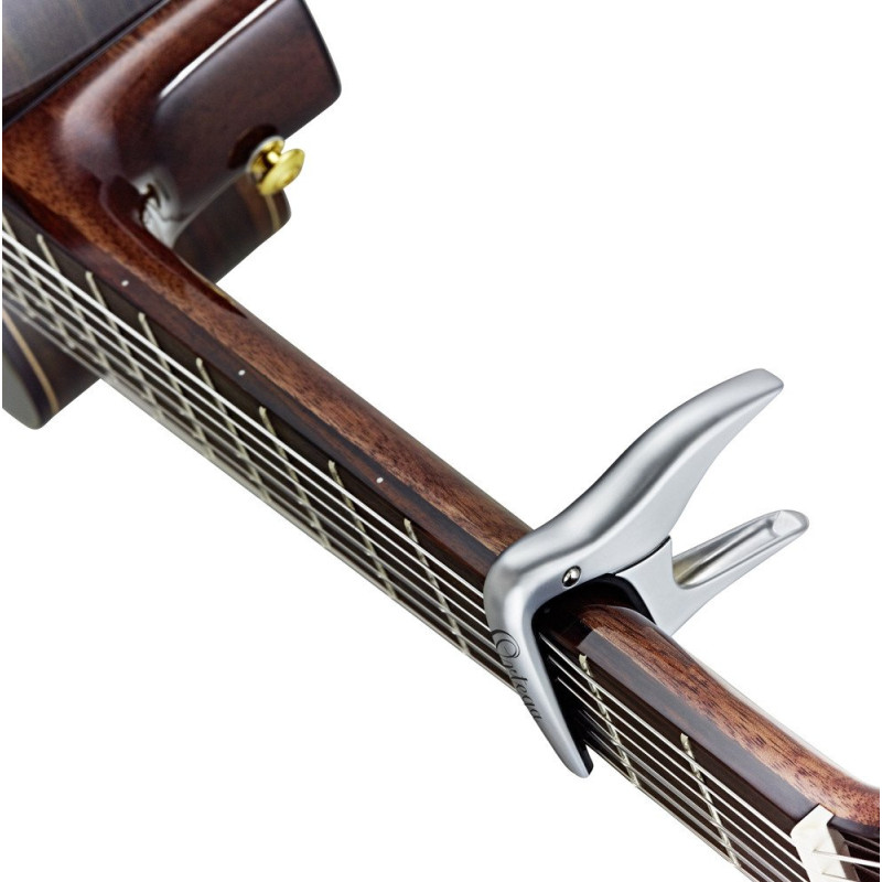 Ortega OCAPO-CR Flat Guitar Capo - Chrome