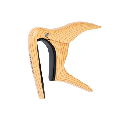 Ortega OCAPO-MAD Flat Guitar Capo - Maple Design
